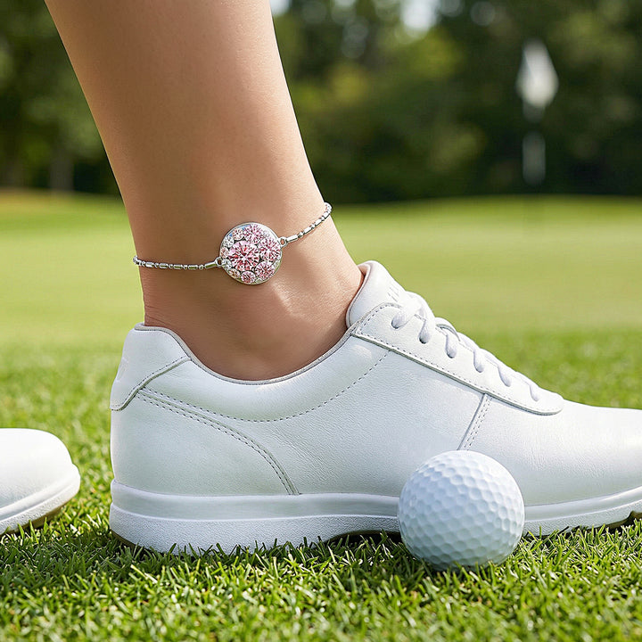 NILKKAKORU VAALEANPUNAISILLA KRISTALLEILLA GOLFFARILLE