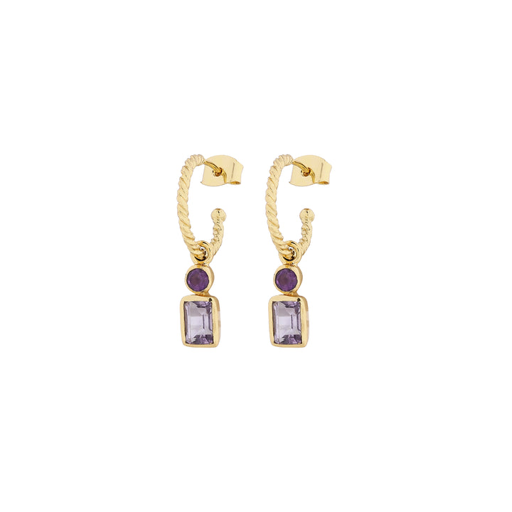 Amethyst korvakorut