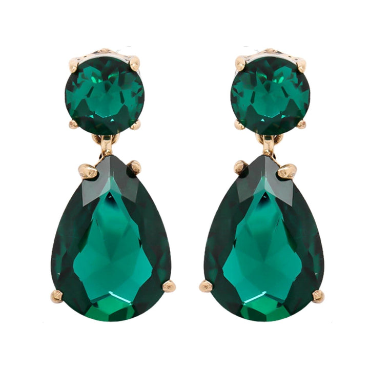 Emerald kristallikorvakorut